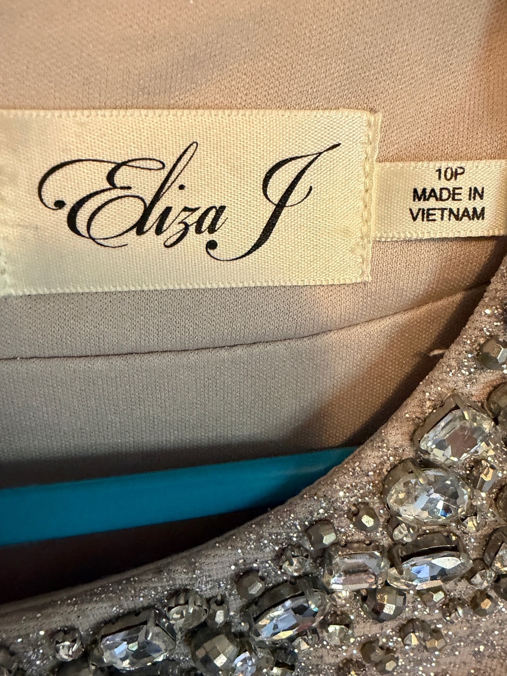 Eliza J embellished sheath dress. - Picture 3 of 14